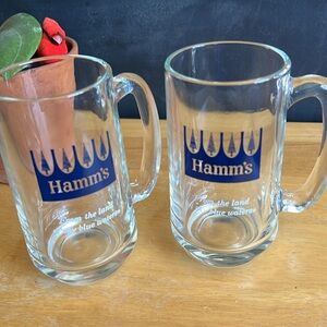 2 Vintage Hamm’s Brewing Company Steins